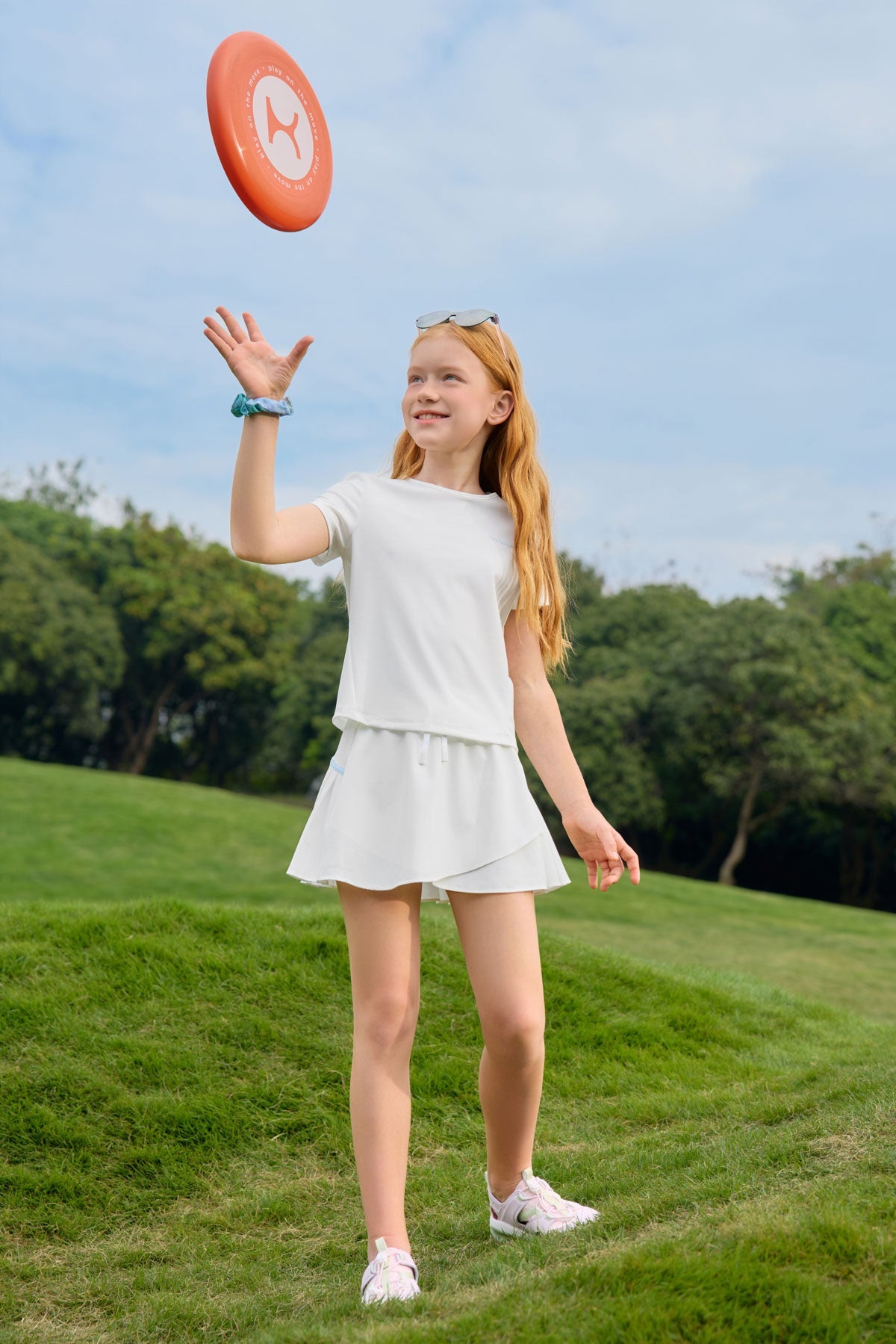 Girls Pleated Tennis Skirt