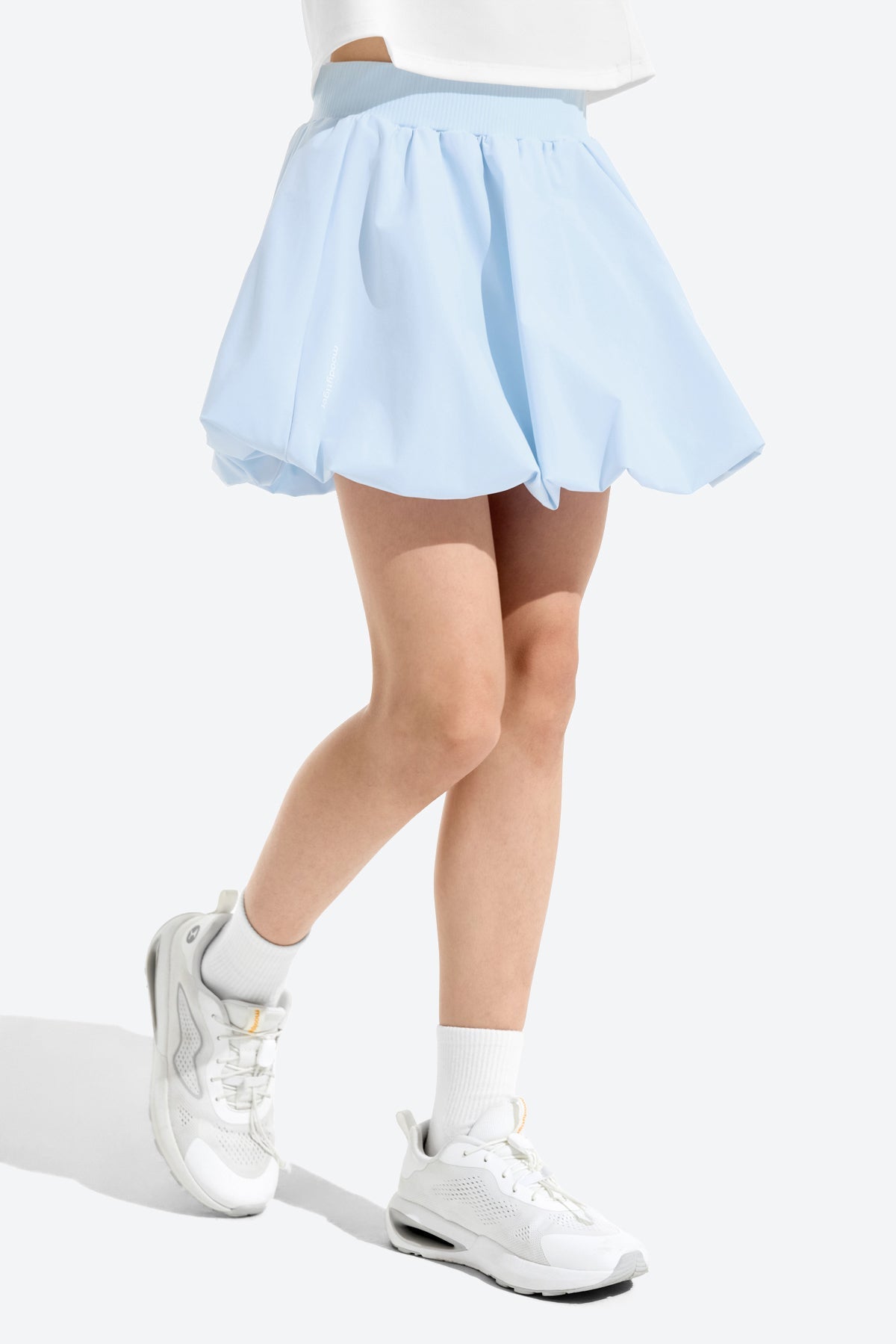 Girls Bubble Pleated Tennis Skort