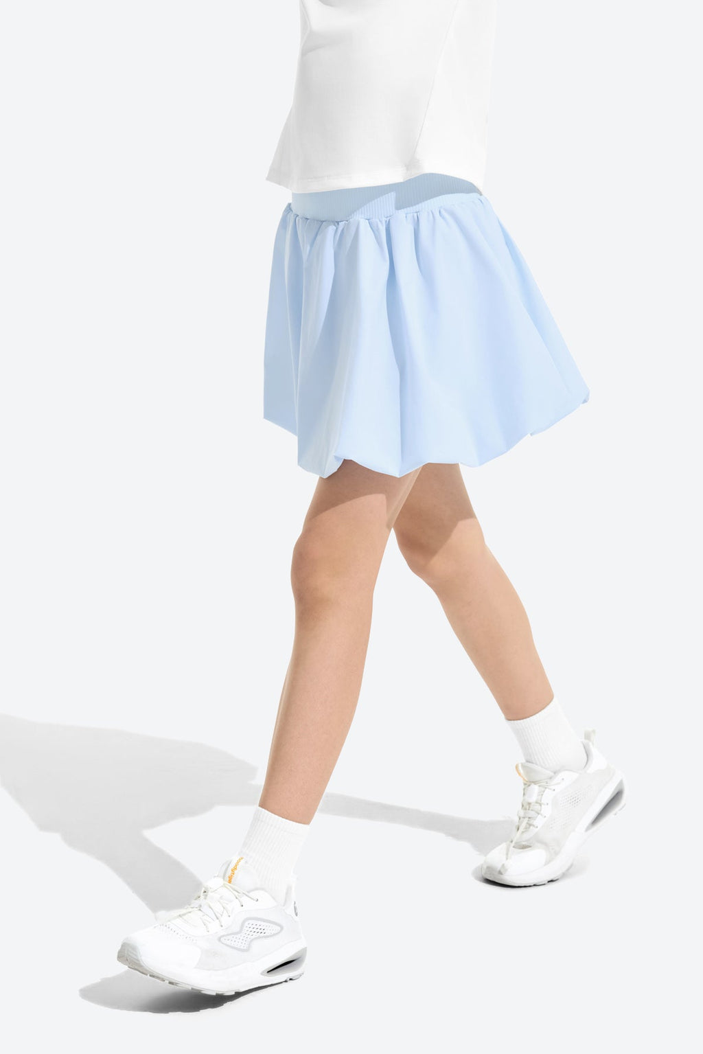 Girls Bubble Pleated Tennis Skort