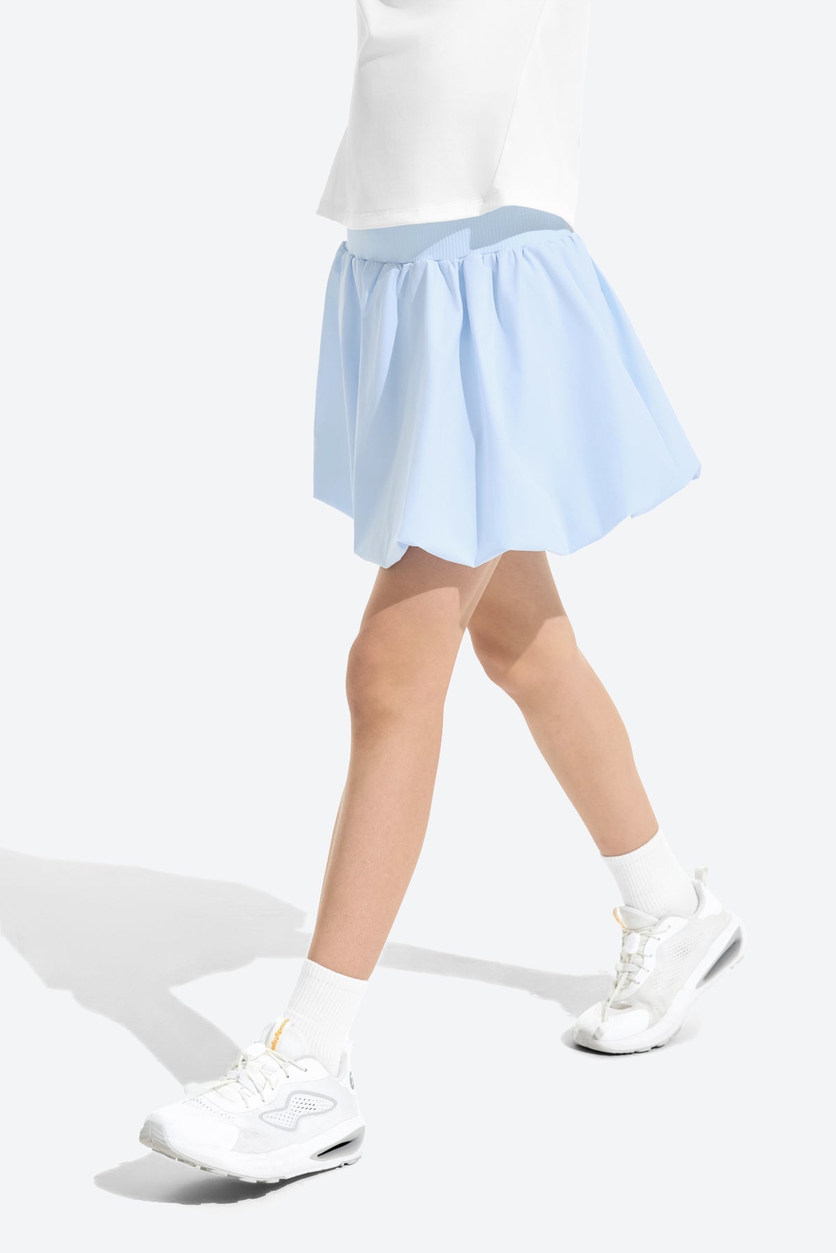 Girls Bubble Pleated Tennis Skort