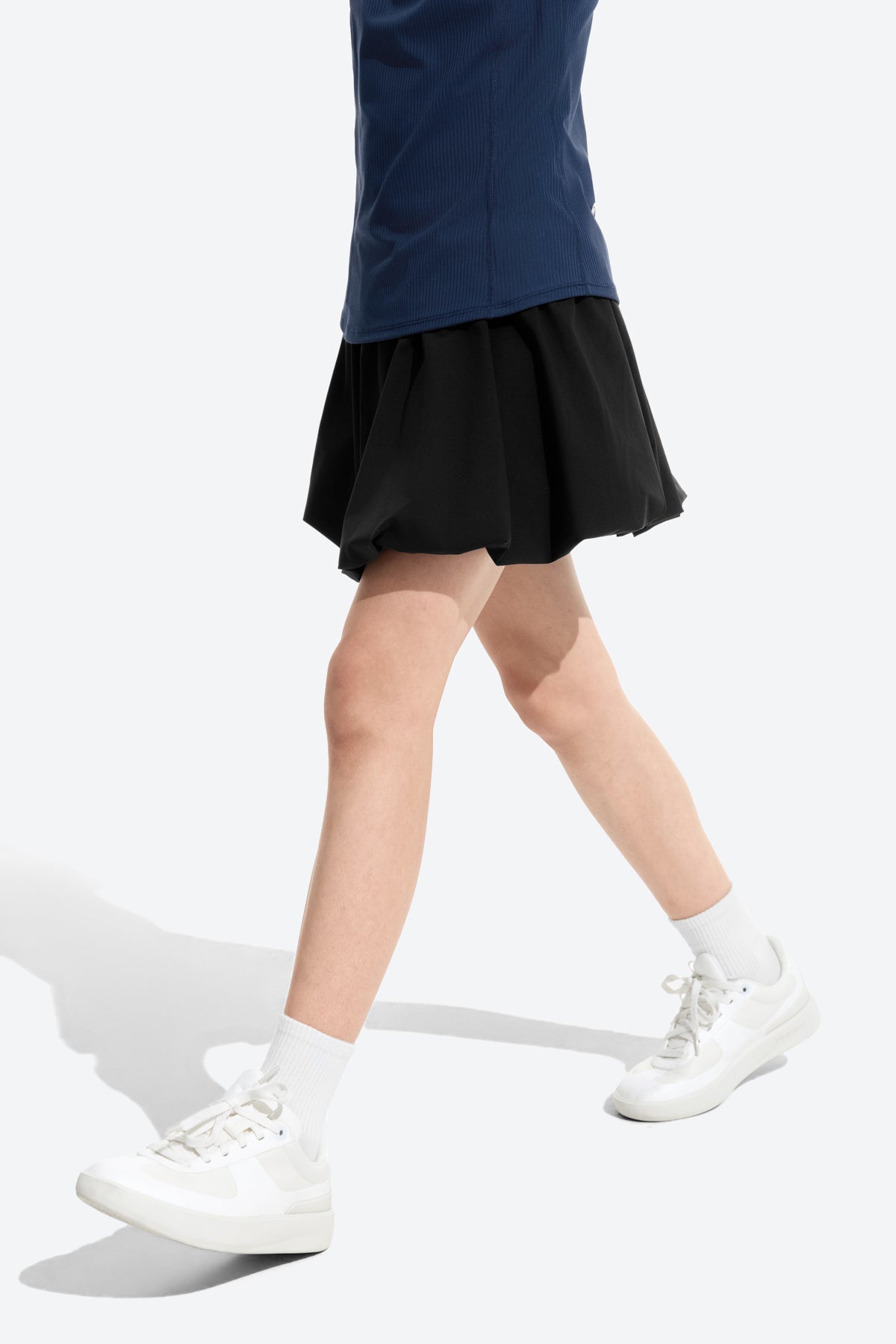 Girls Bubble Pleated Tennis Skort