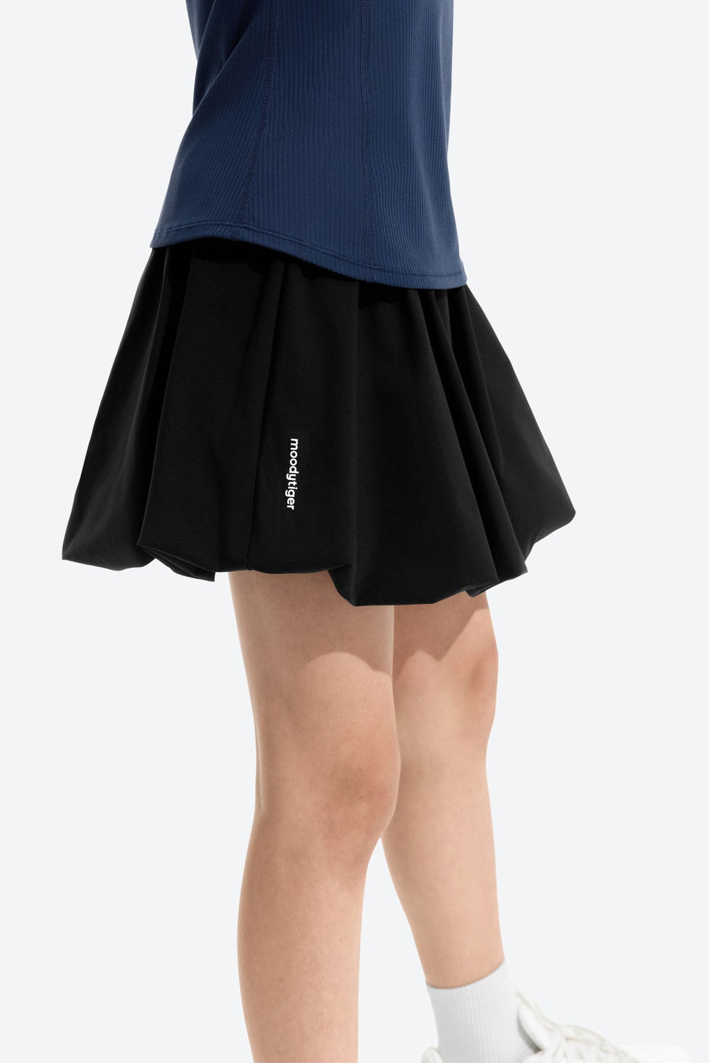 Girls Bubble Pleated Tennis Skort