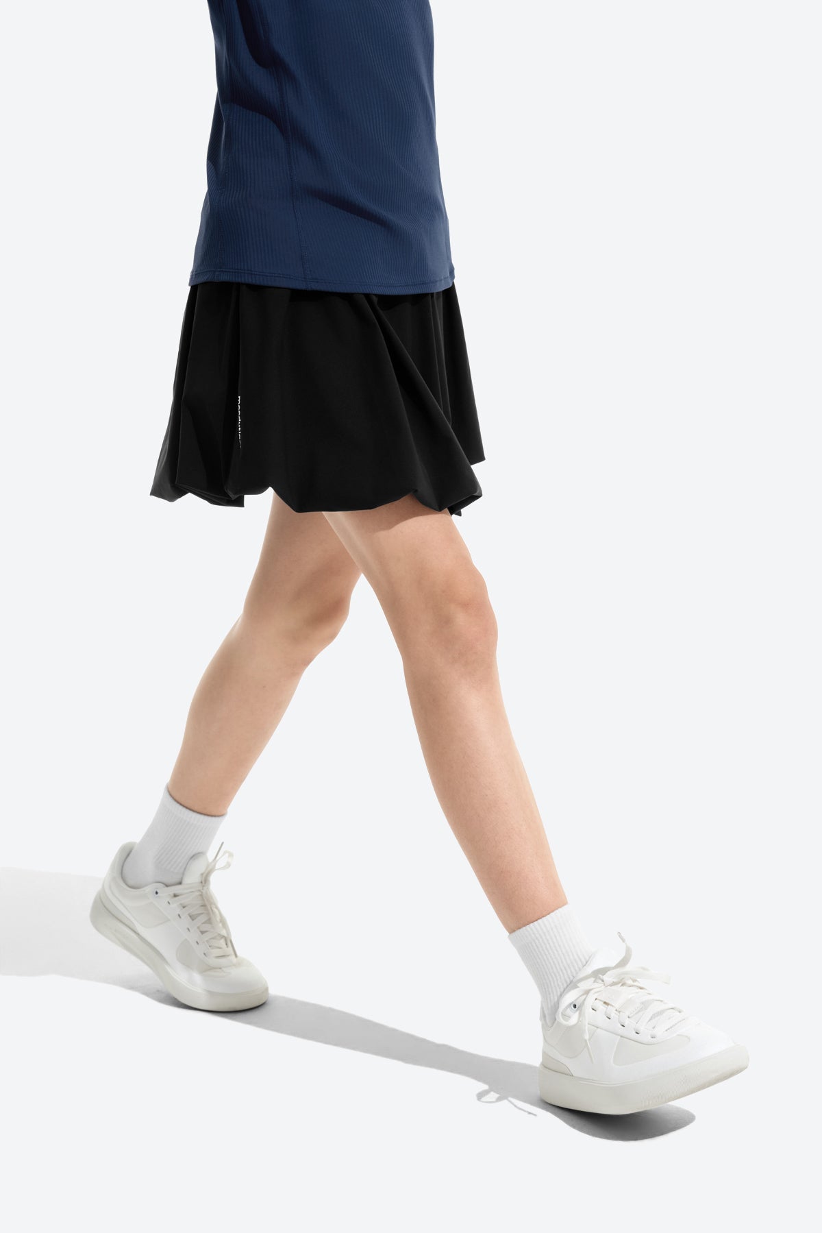 Girls Bubble Pleated Tennis Skort