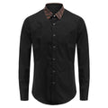 High end business casual gentleman slim fitting shirt PD10042007