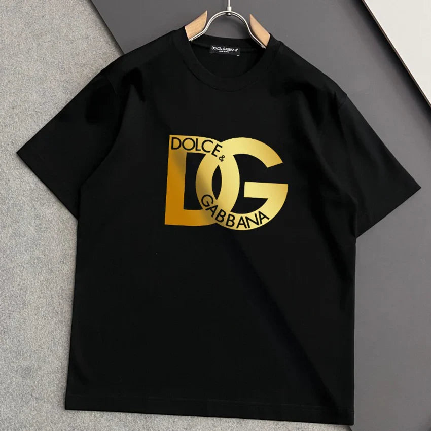 Men's fashionable printed versatile short sleeved shirt 3D1024080516