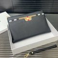 Embossed Calfskin Clutch Bag 1025031008