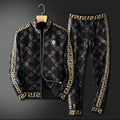 New Fashion Casual Men's Printed Sports Set 1023121416