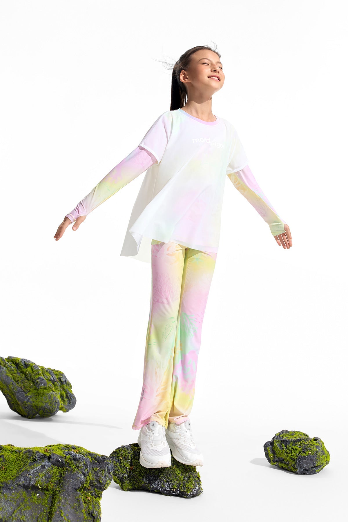 Cloudie Air Girls Flared Bootcut Leggings