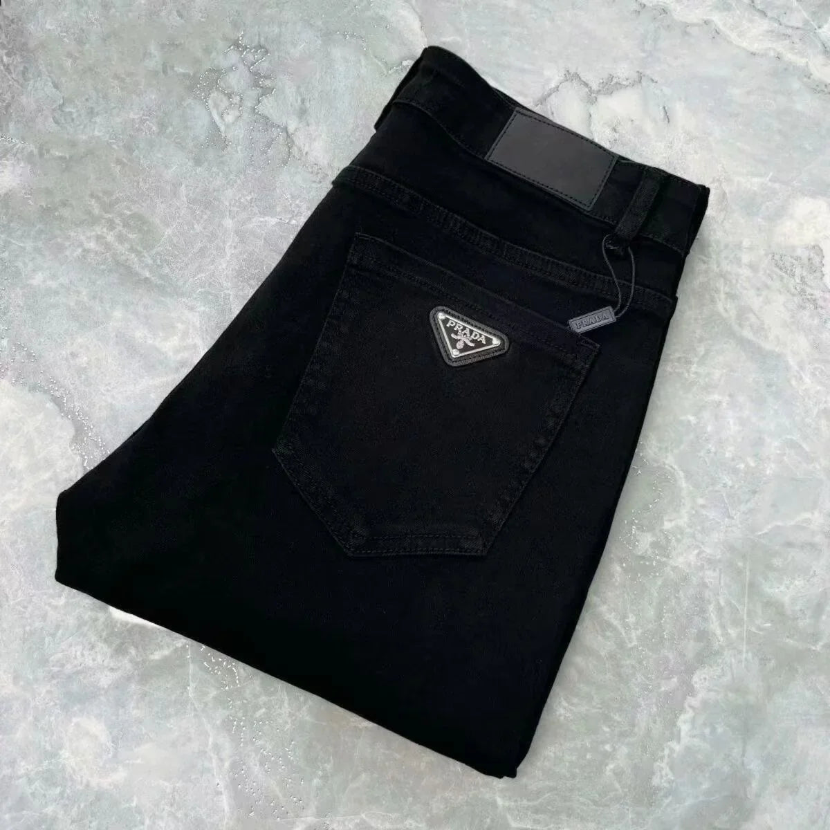 Spring And Summer New Triangle Standard Jeans 1024060608