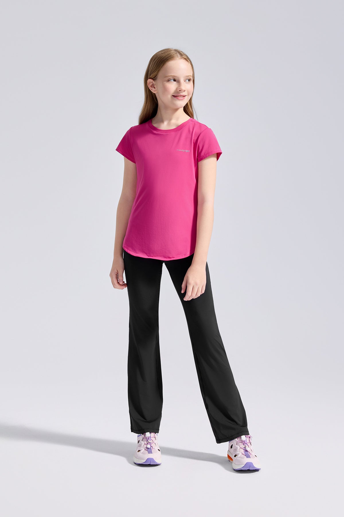 Girls Lightweight Sports T-Shirt